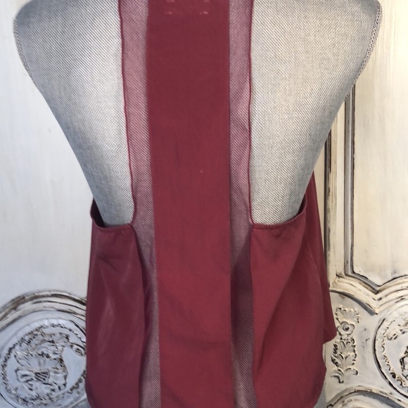 Intimately Free People Sexy Spaghetti Strap T Back Muted Raspberry Cami Size SP - Picture 8 of 12